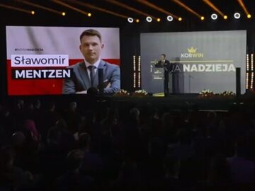 Kongres KORWiN. Przemówienie nowego prezesa partii SławomiraMentzena