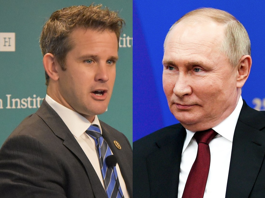 Adam Kinzinger / Władimir Putin