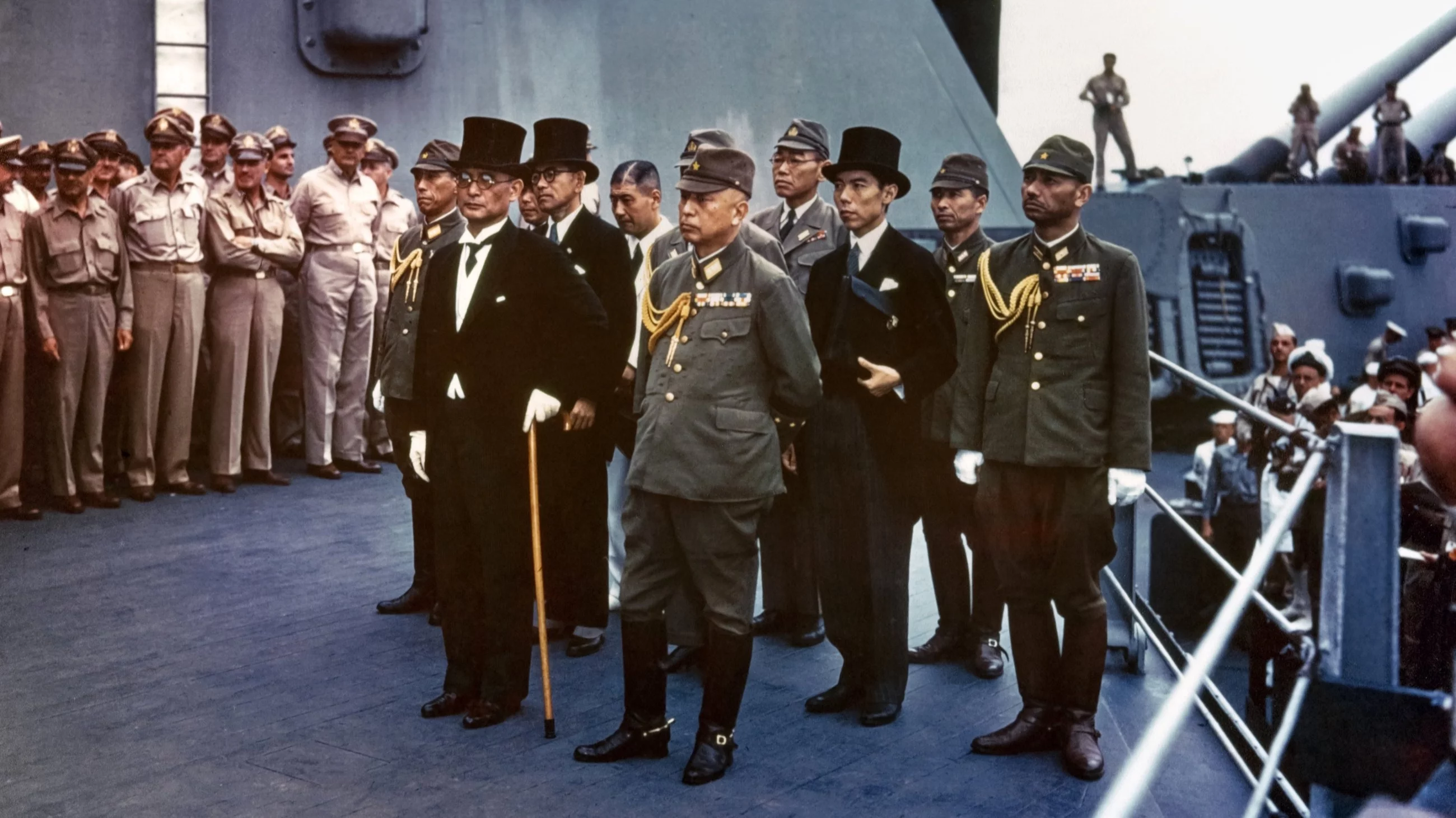Kapitulacja Japonii podpisana na USS Missouri