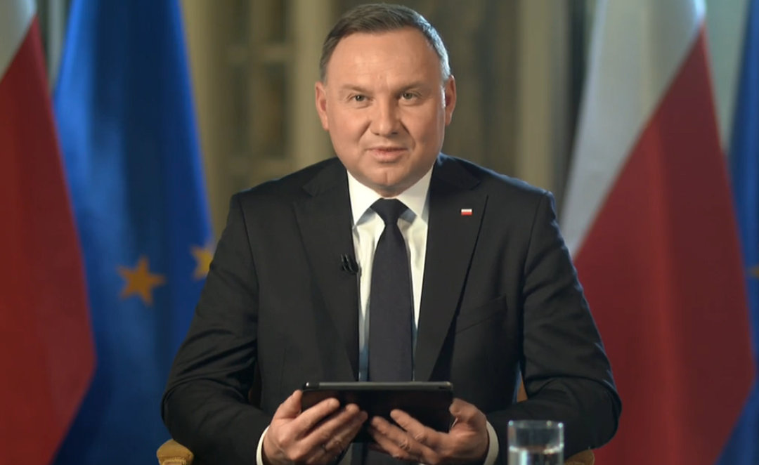 Prezydent Andrzej Duda w internetowym Q&A