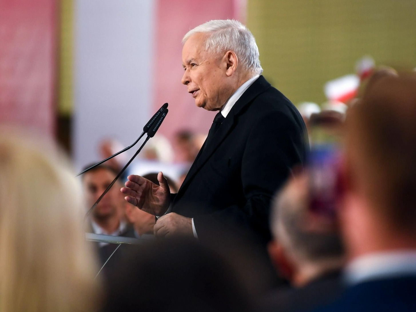 Prezes PiS Jarosław Kaczyński