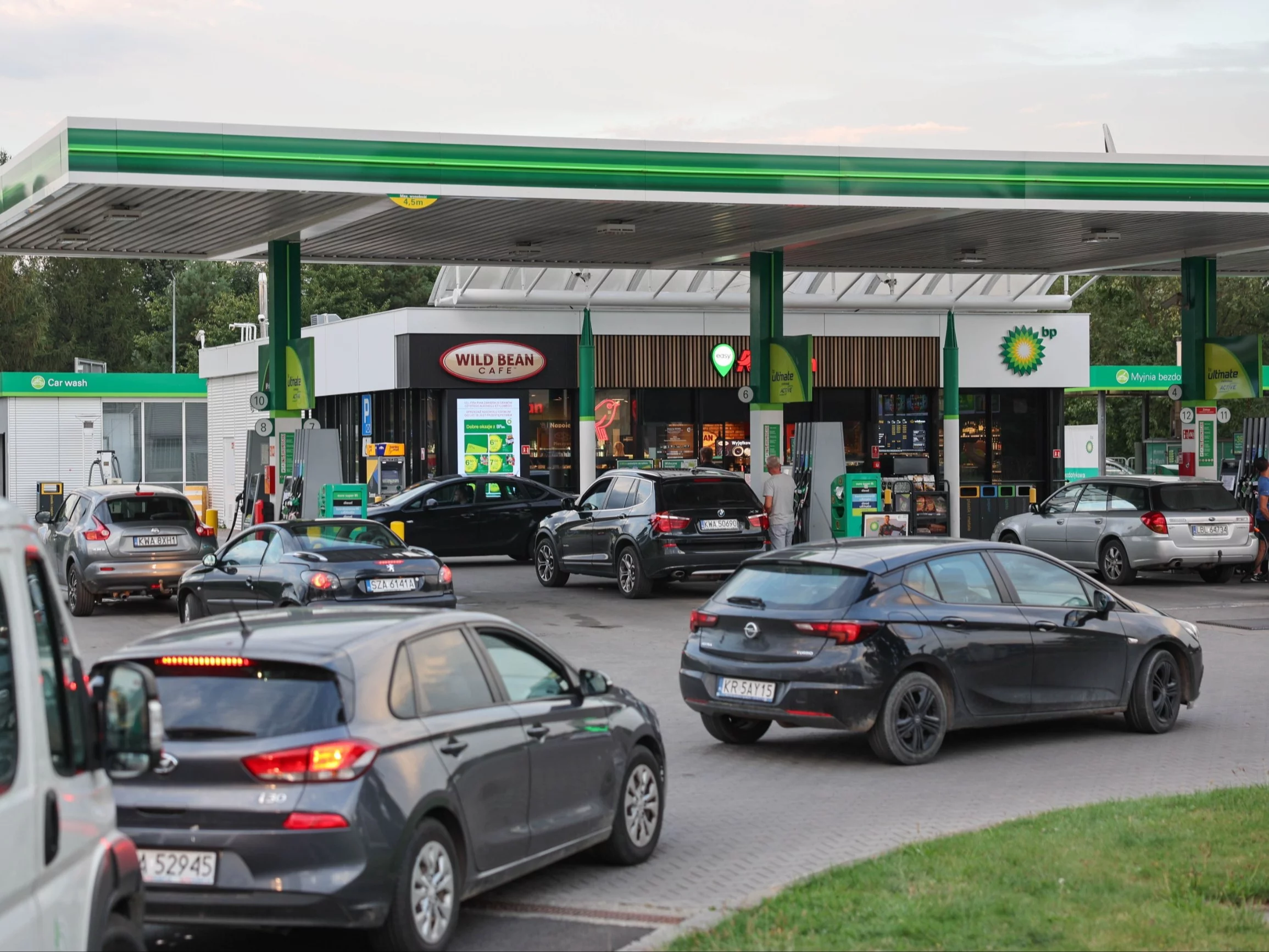 Stacja paliw BP, zdjęcie ilustracyjne