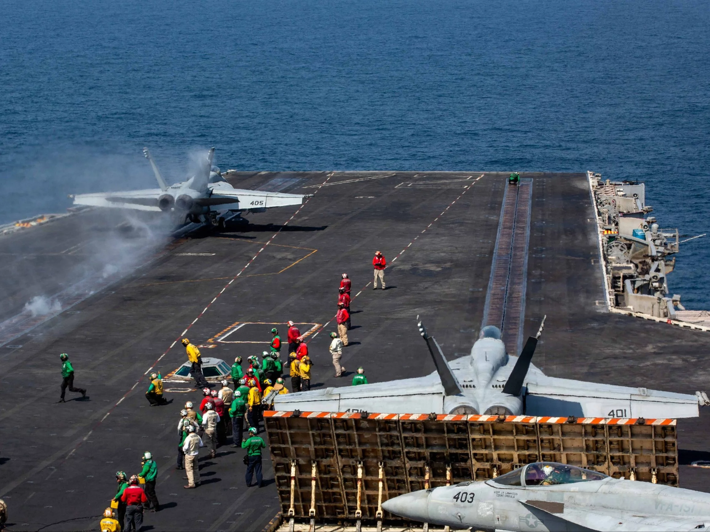 Marynarka Wojenna USA podczas operacji "Epicka Furia" przeciwko Iranowi