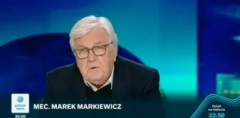 Marek Markiewicz, prowadzący "Debatę Tygodnia"