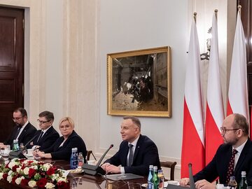 Konsultacje z udziałem prezydenta Andrzeja Dudy
