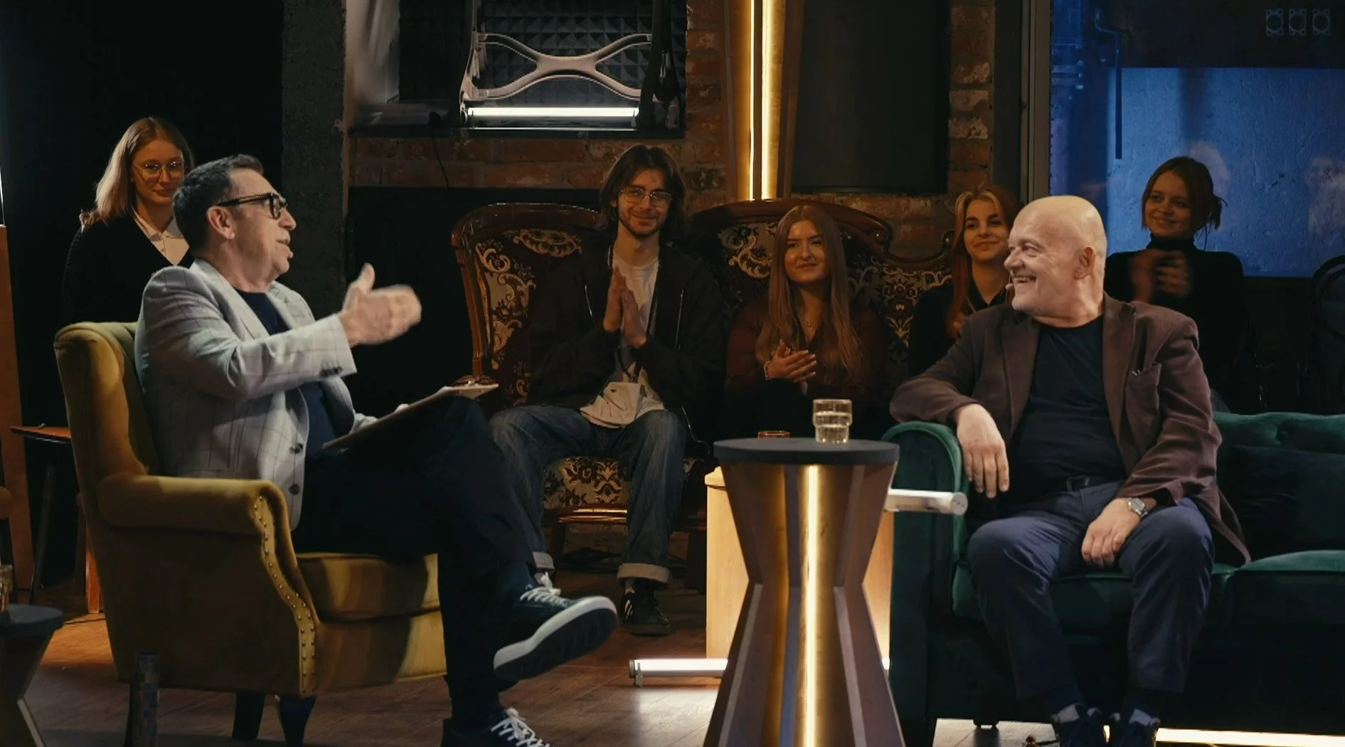 Aktor Adam Ferency w programie Macieja Orłosia w TVP