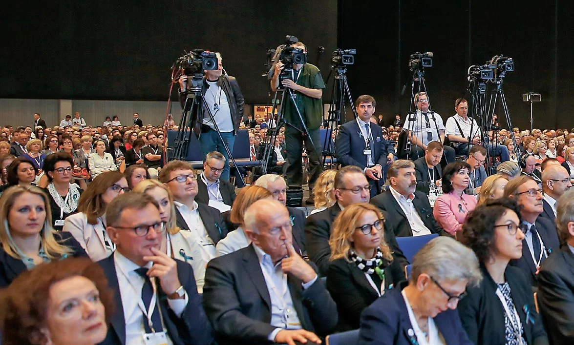 Strategię „korporacyjnego nieposłuszeństwa” udało się zrealizować tylko w jednym środowisku – prawniczym. Na zdjęciu: ostatni Kongres Prawników Polskich w Katowicach