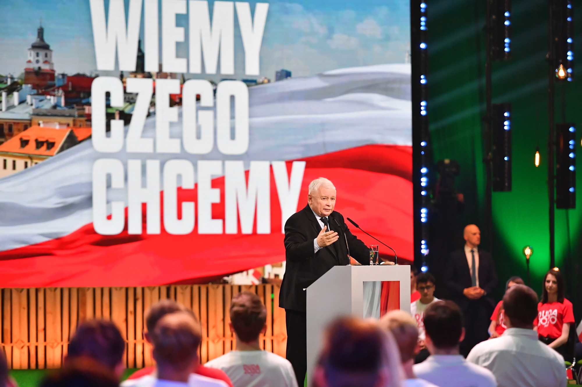 Prezes PiS Jarosław Kaczyński