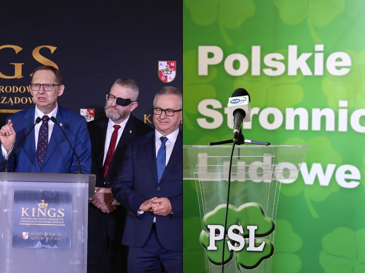 Liderzy KKP, logo PSL