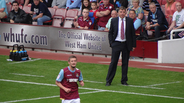 Sam Allardyce (jeszcze jako trener West Ham)