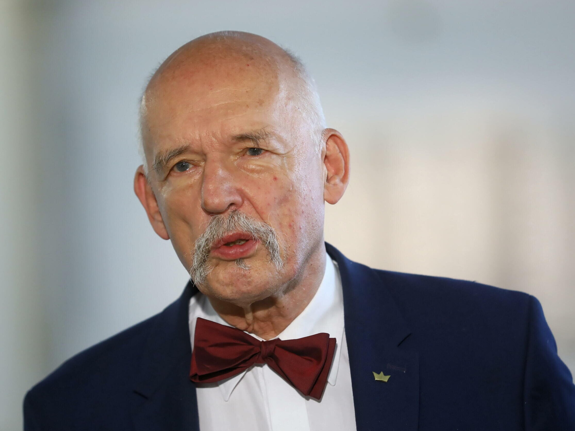 Poseł Konfederacji Janusz Korwin-Mikke