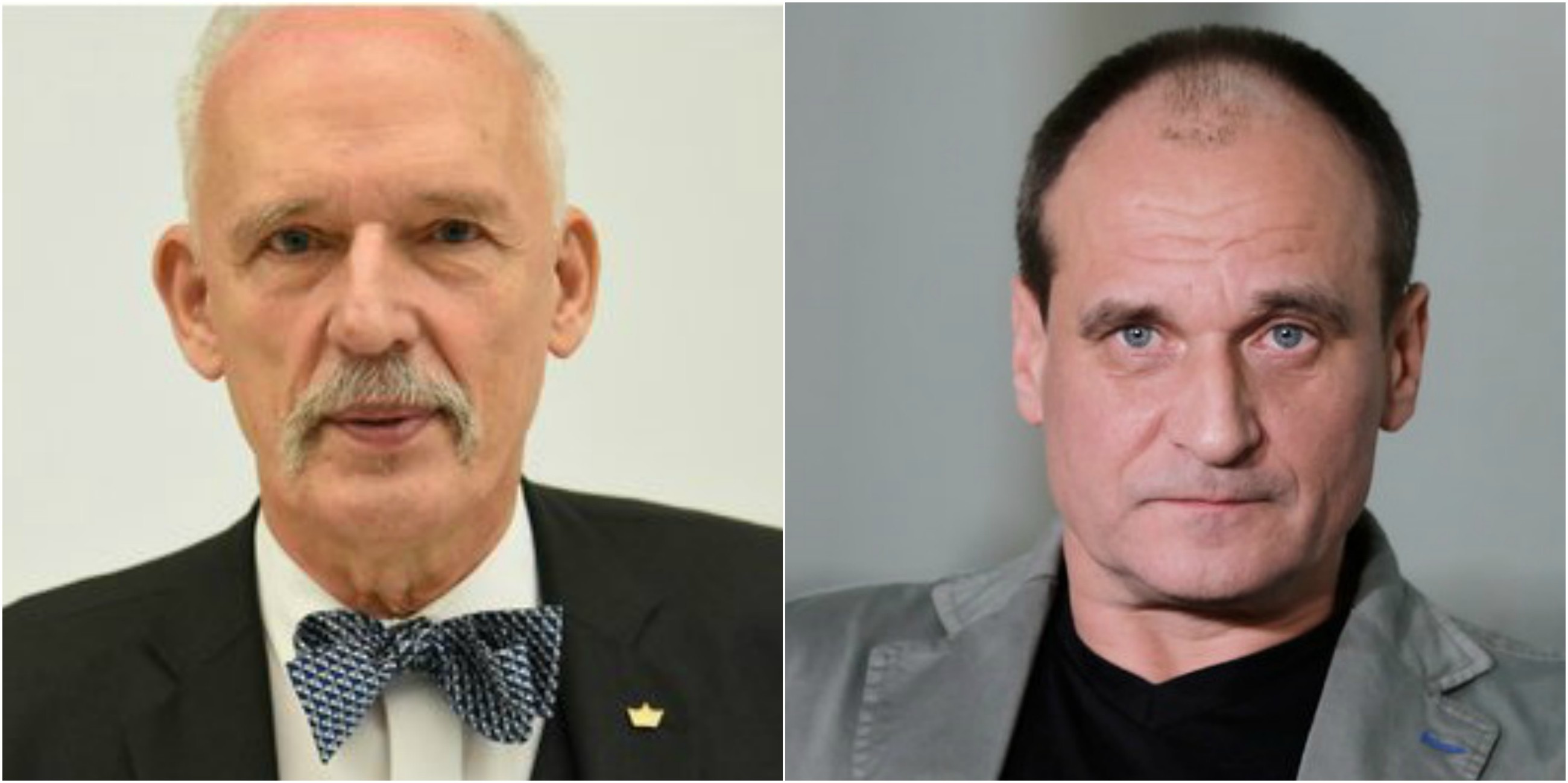 Janusz Korwin-Mikke oraz Paweł Kukiz