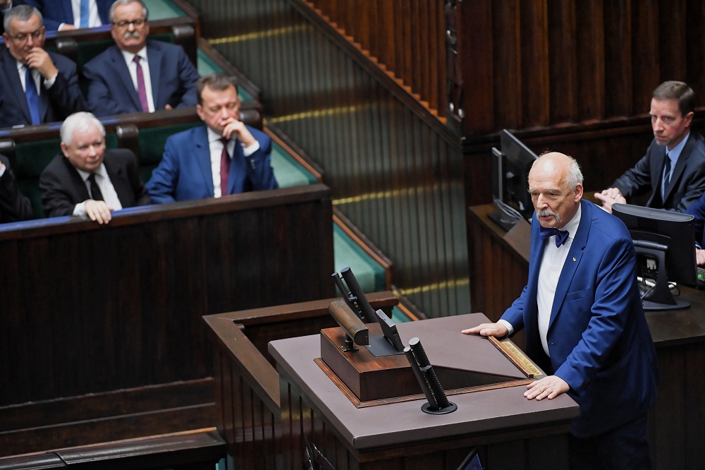 Janusz Korwin-Mikke w Sejmie