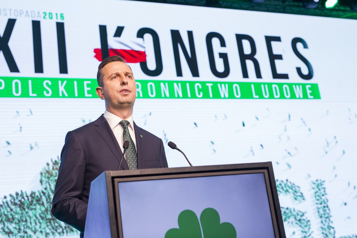 Władysław Kosiniak-Kamysz podczas XII Kongresu PSL