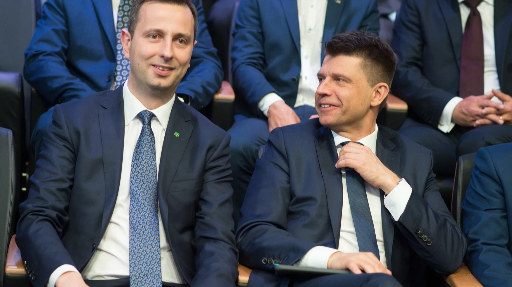 Władysław Kosiniak-Kamysz (L) i  Ryszard Petru (P)