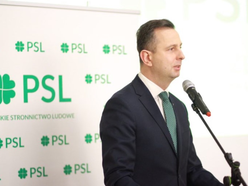 Prezes PSL Władysław Kosiniak-Kamysz