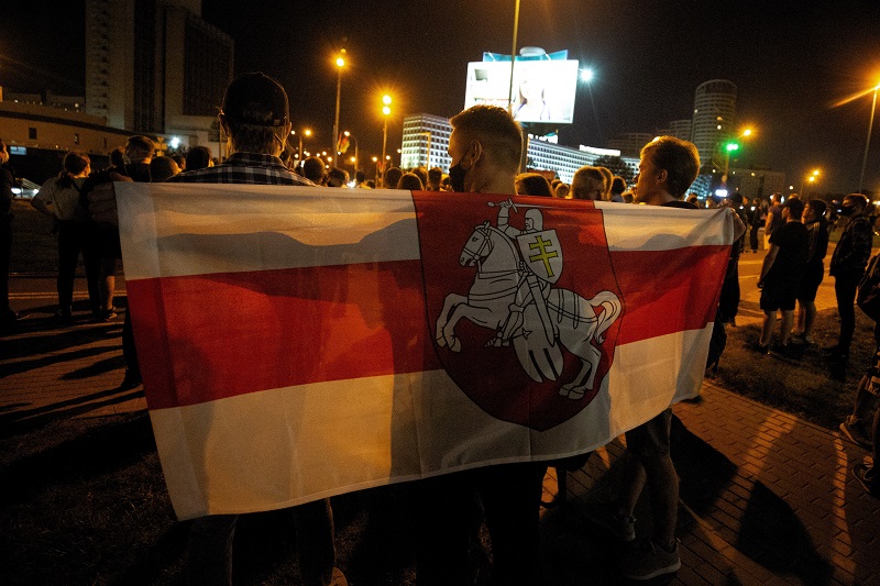 Protesty na Białorusi