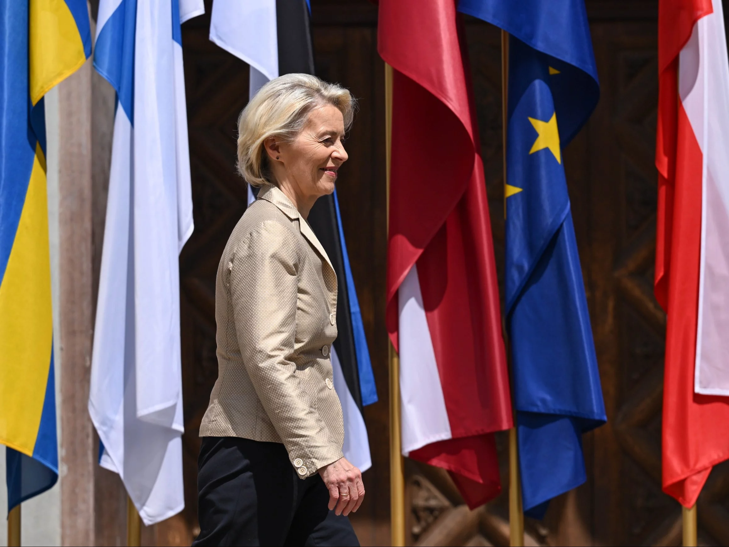 Przewodnicząca KE, niemiecka polityk Ursula Von der Leyen