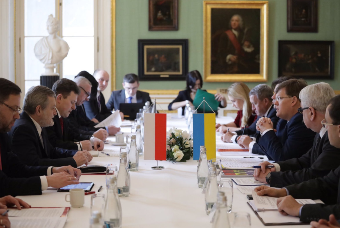 Spotkanie wicepremierów Polski i Ukrainy