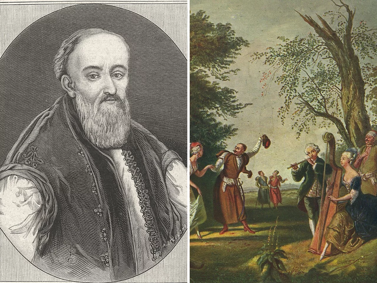 Stanisław Zygmunt Druszkiewicz / Korneli Szlegel, "Polonez pod gołym niebem"