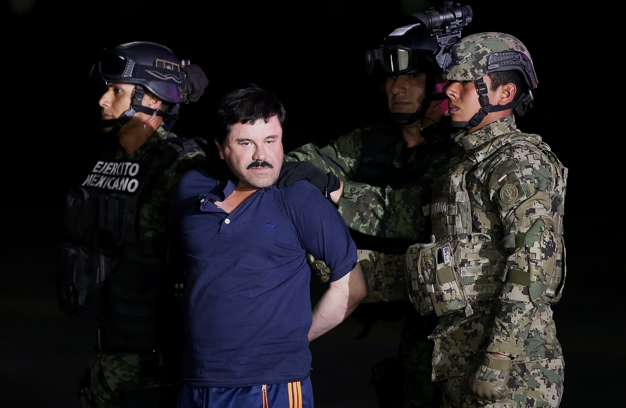 Joaquin "El Chapo" Guzman został ekstradowany do Stanów Zjednoczonych wczoraj