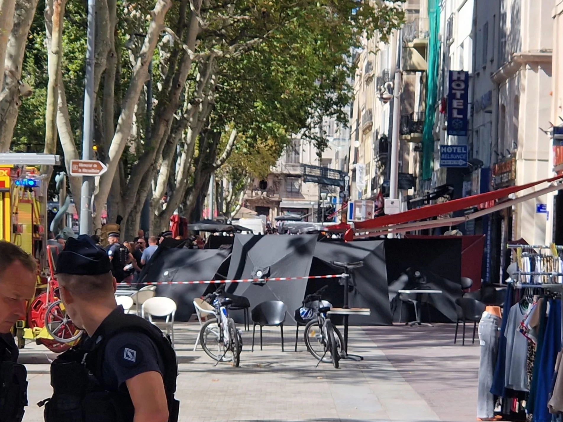 Marsylia, miejsce ataku nożownika