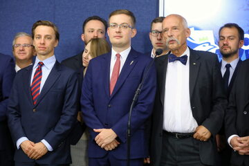 Krzysztof Bosak, Robert Winnicki, Janusz Korwin-Mikke,