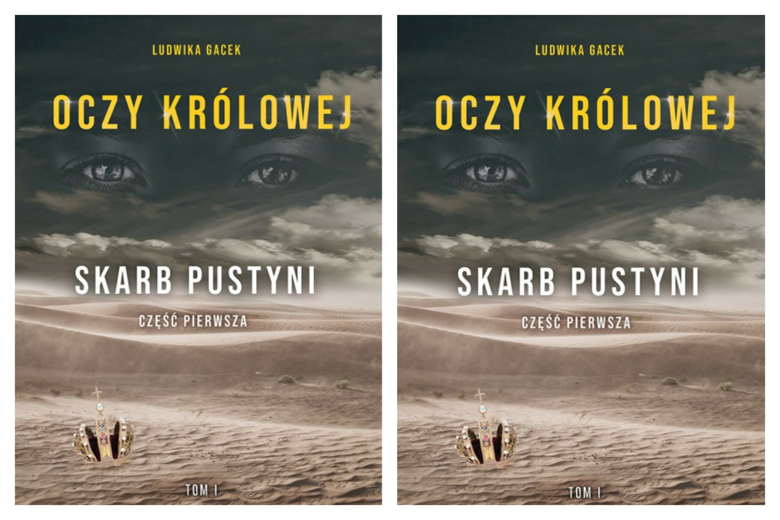 Okładka książki „Oczy królowej: Skarb pustyni”