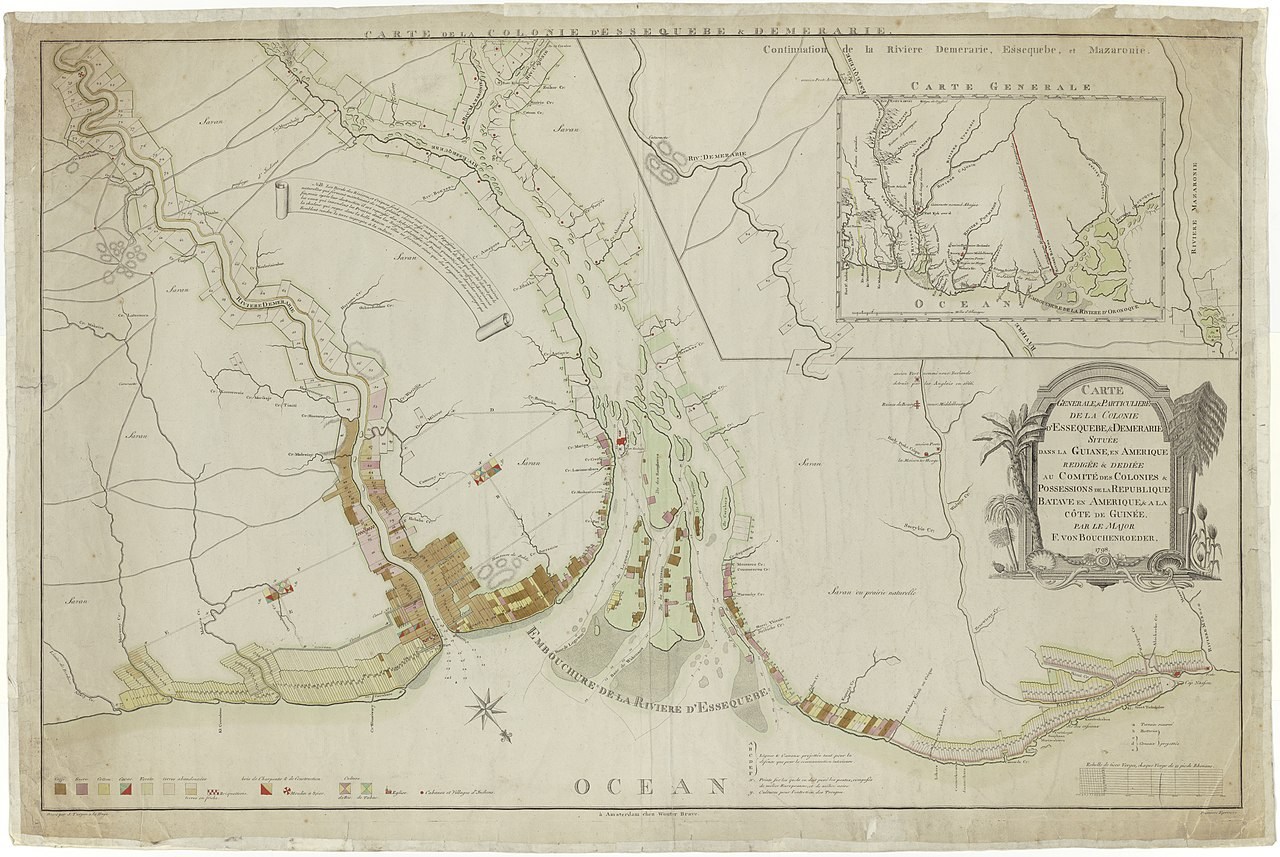 Mapa Essequibo