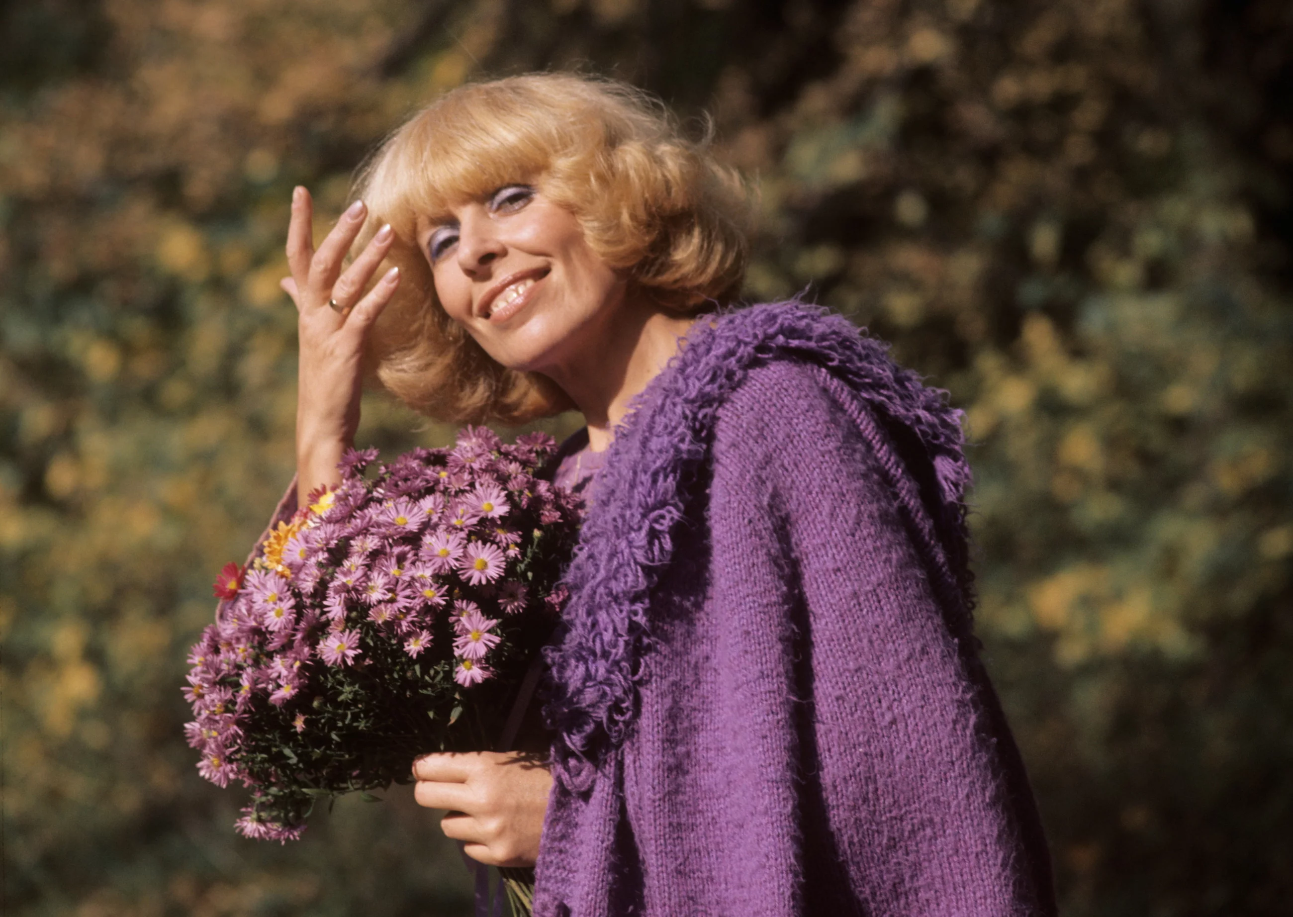 Warszawa, lata 70. Barbara Wachowicz