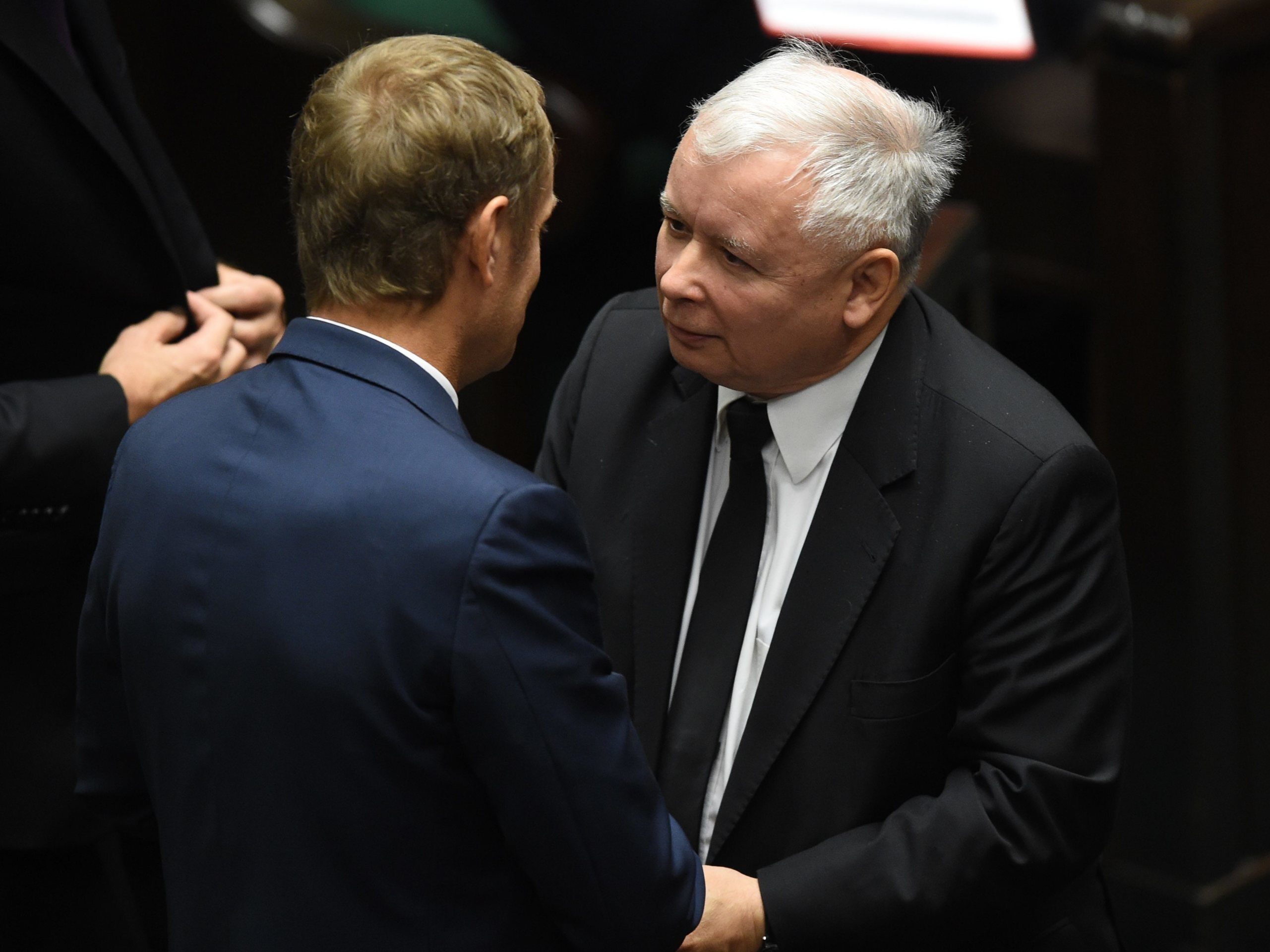 Donald Tusk i Jarosław Kaczyński