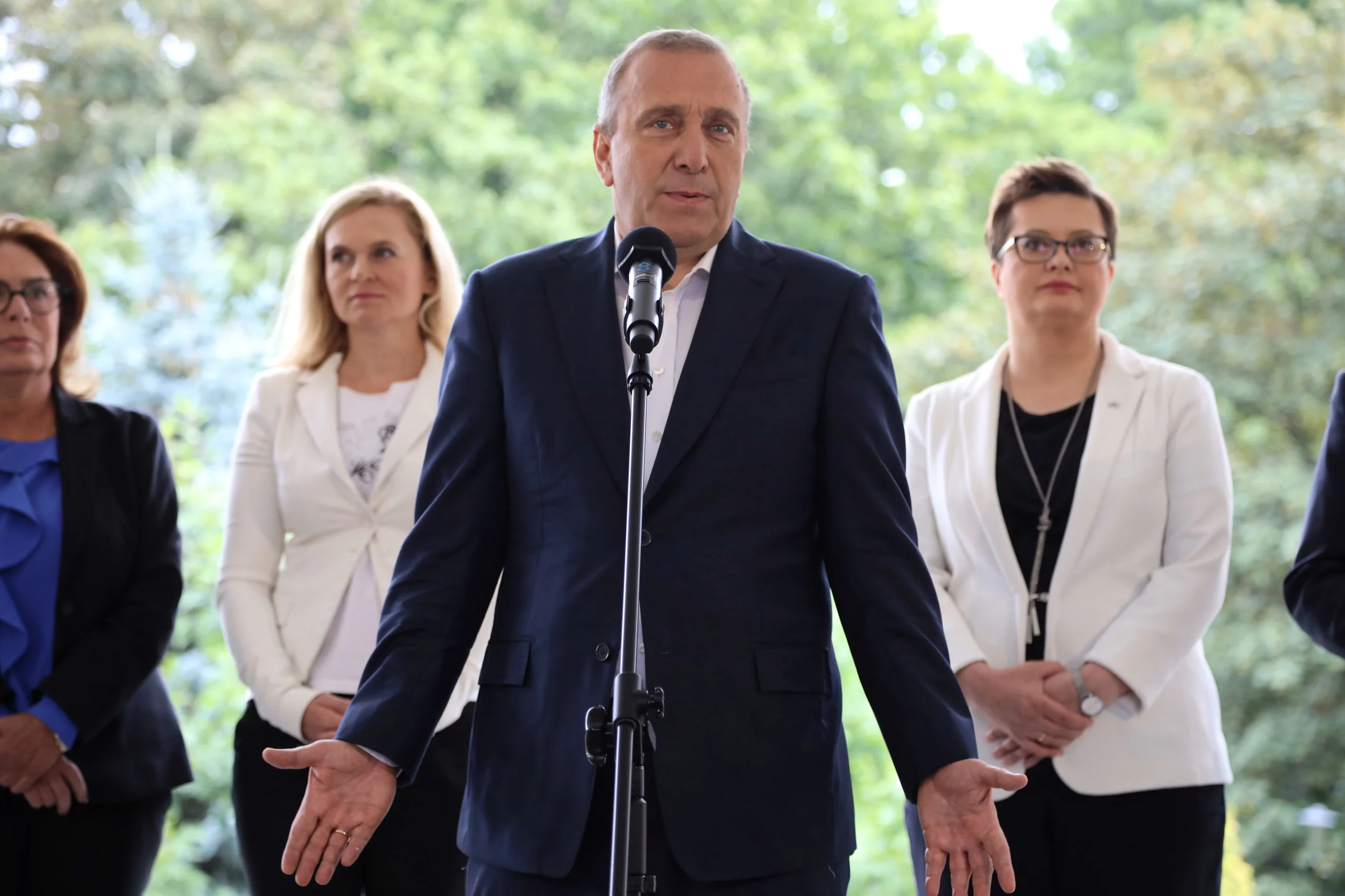 Grzegorz Schetyna, Katarzyna Lubnauer, Barbara Nowacka