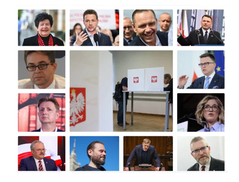 Kandydaci startujący w wyborach prezydenckich