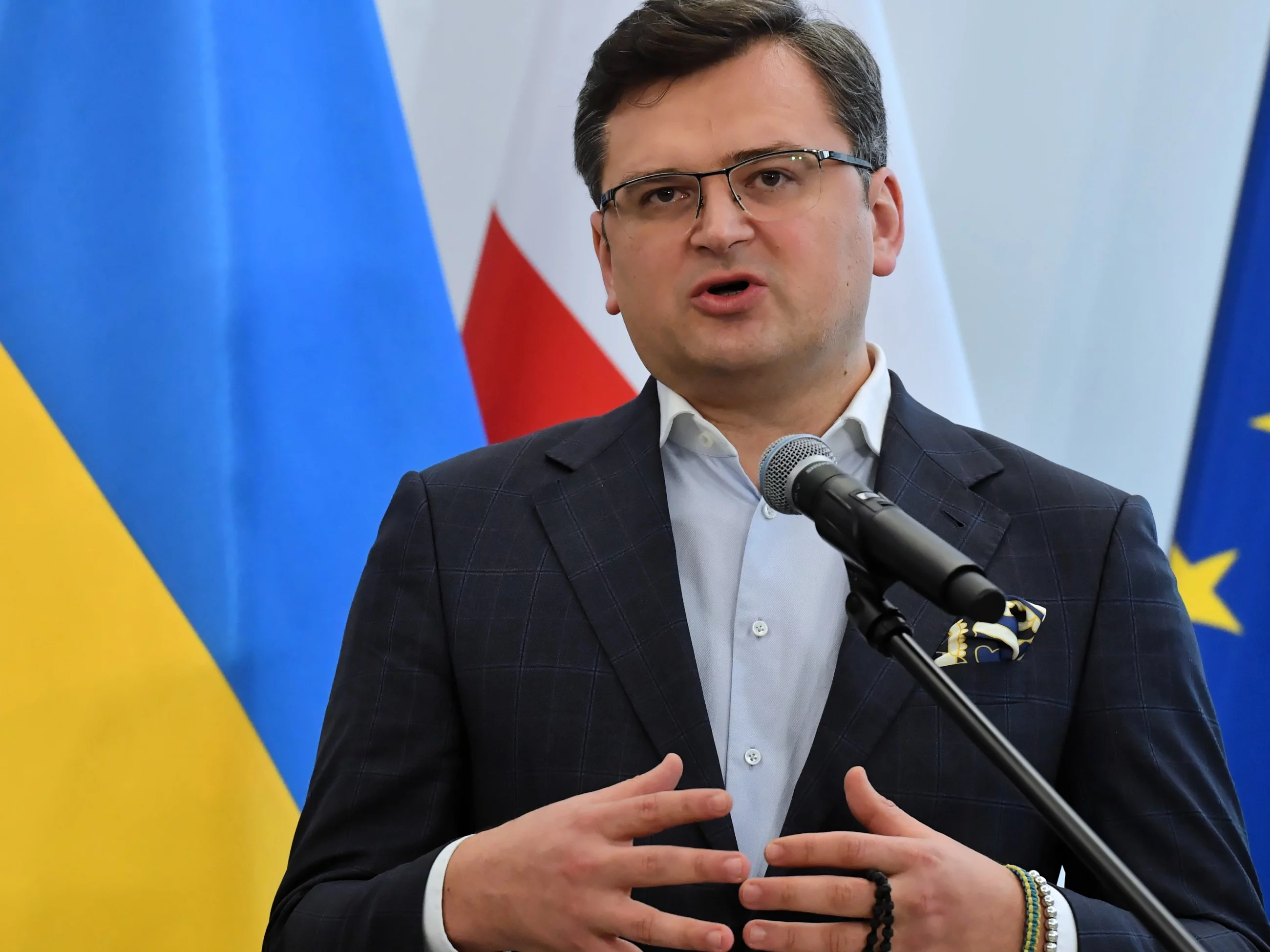 Szef MSZ Ukrainy Dmytro Kułeba