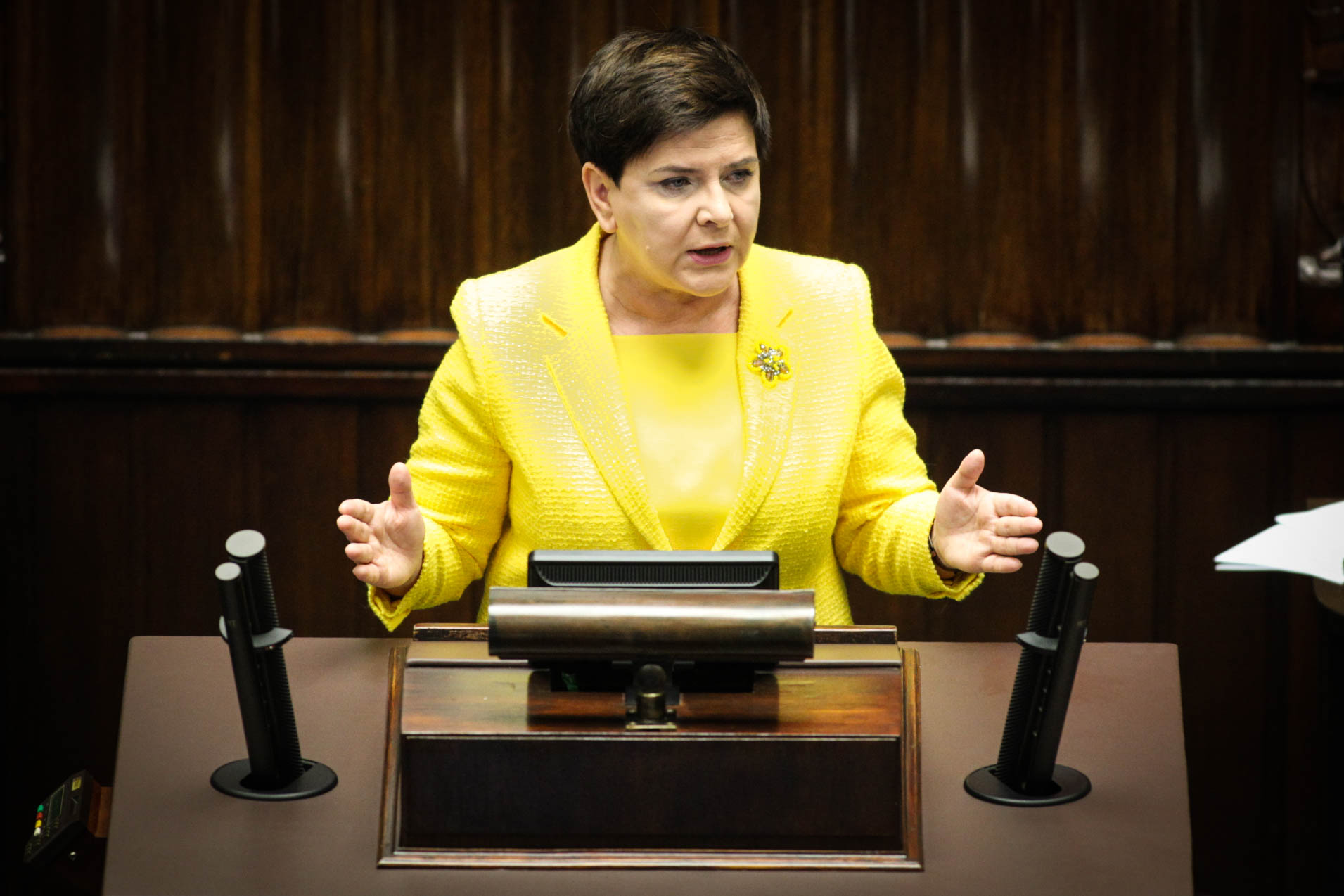 Beata Szydło w Sejmie