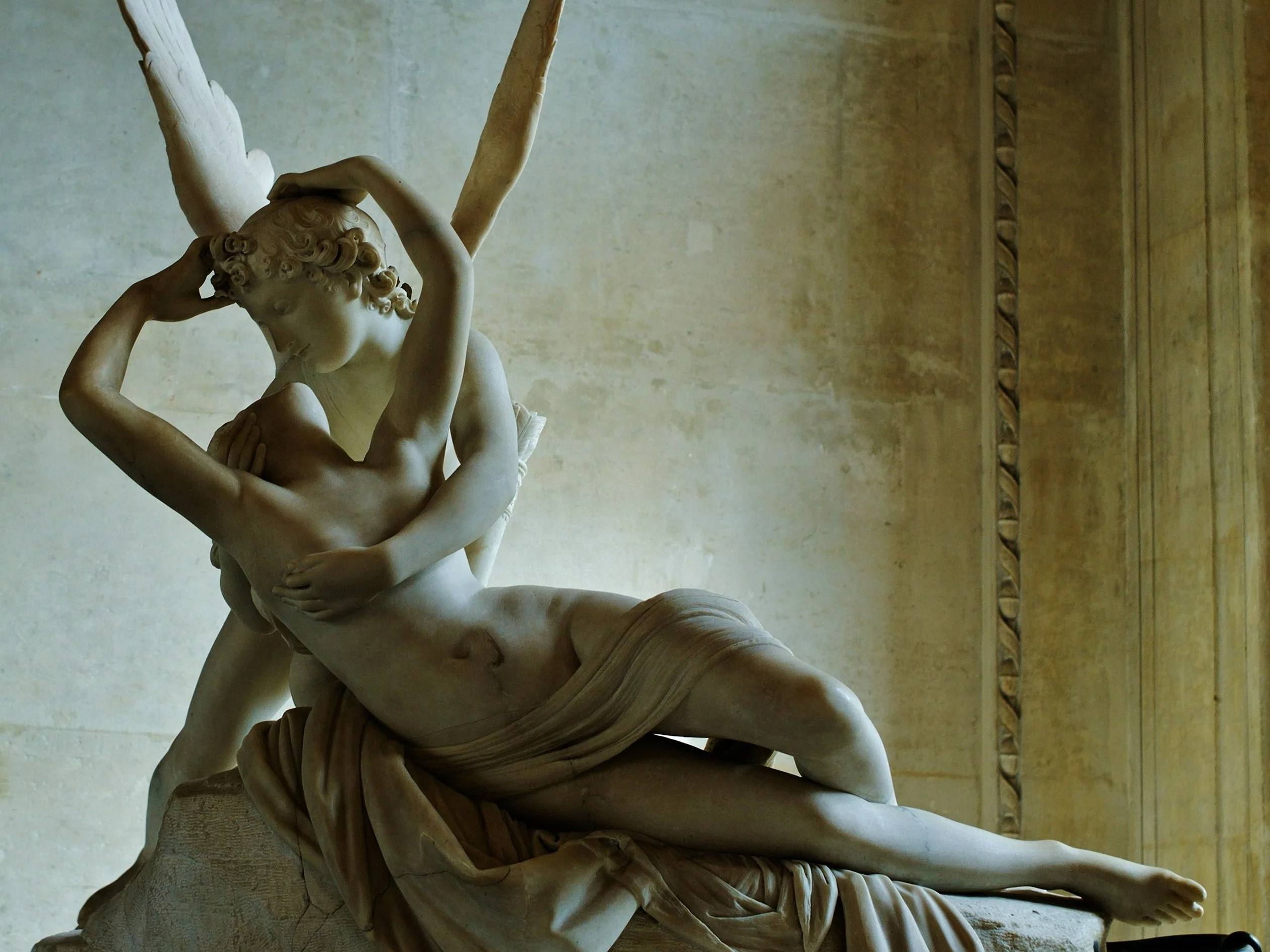 Psyche budzona przez pocałunek Kupidyna