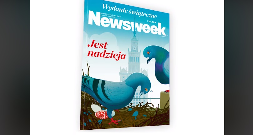 Okładka świątecznego wydania "Newsweeka"