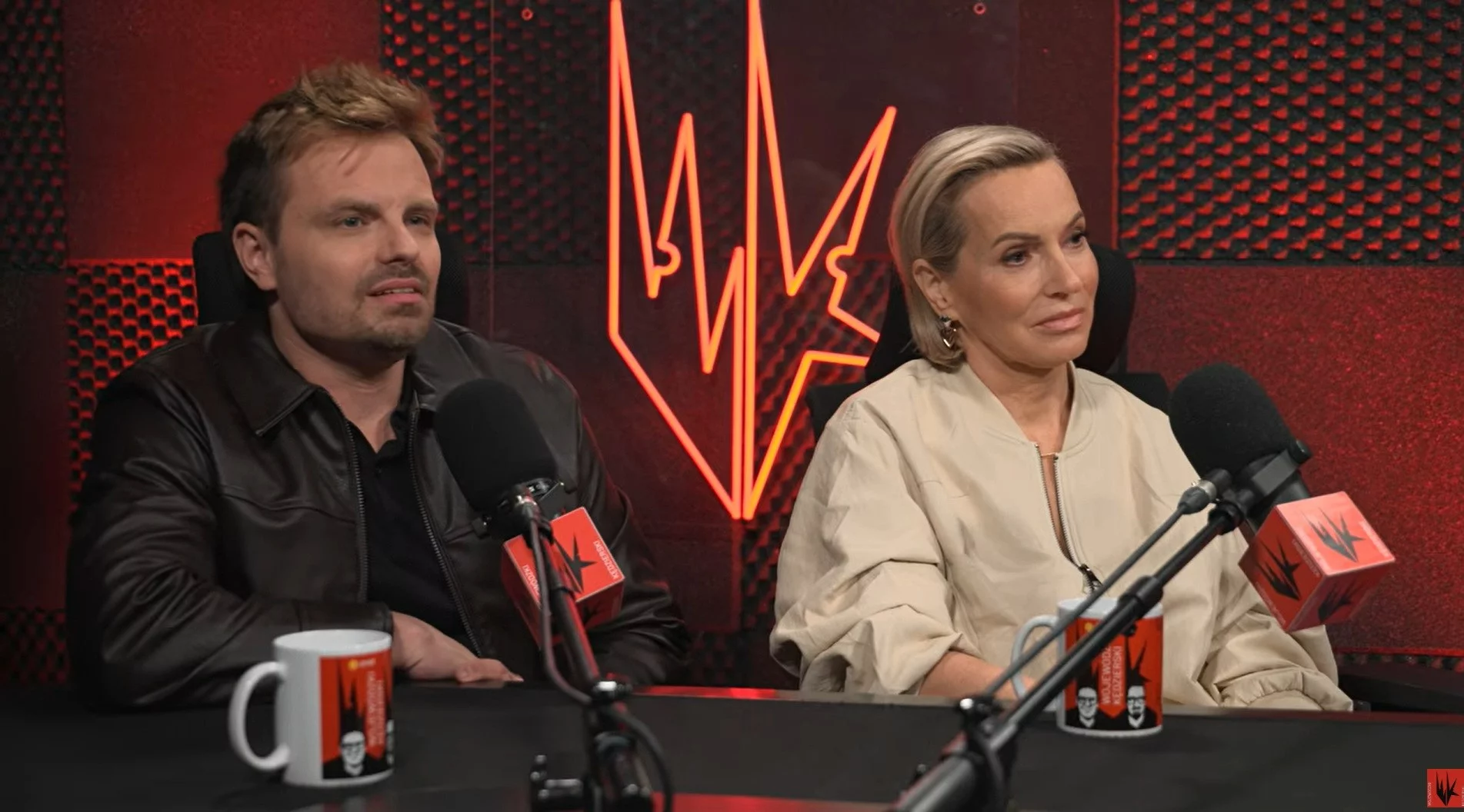 Marcin Hakiel i Paulina Smaszcz w podcaście "WojewódzkiKędzierski"