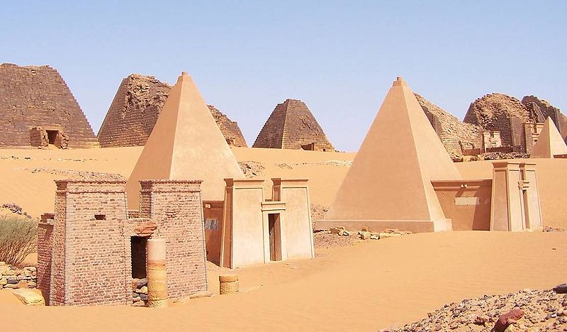 Pozostałości po Królestwie Kusz, Nubia (dzisiejszy Sudan)