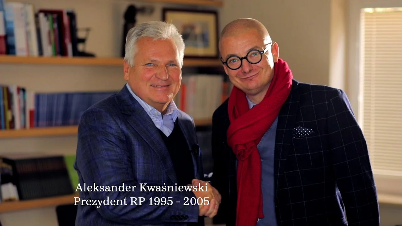 Aleksander Kwaśniewski i Michał Kamiński