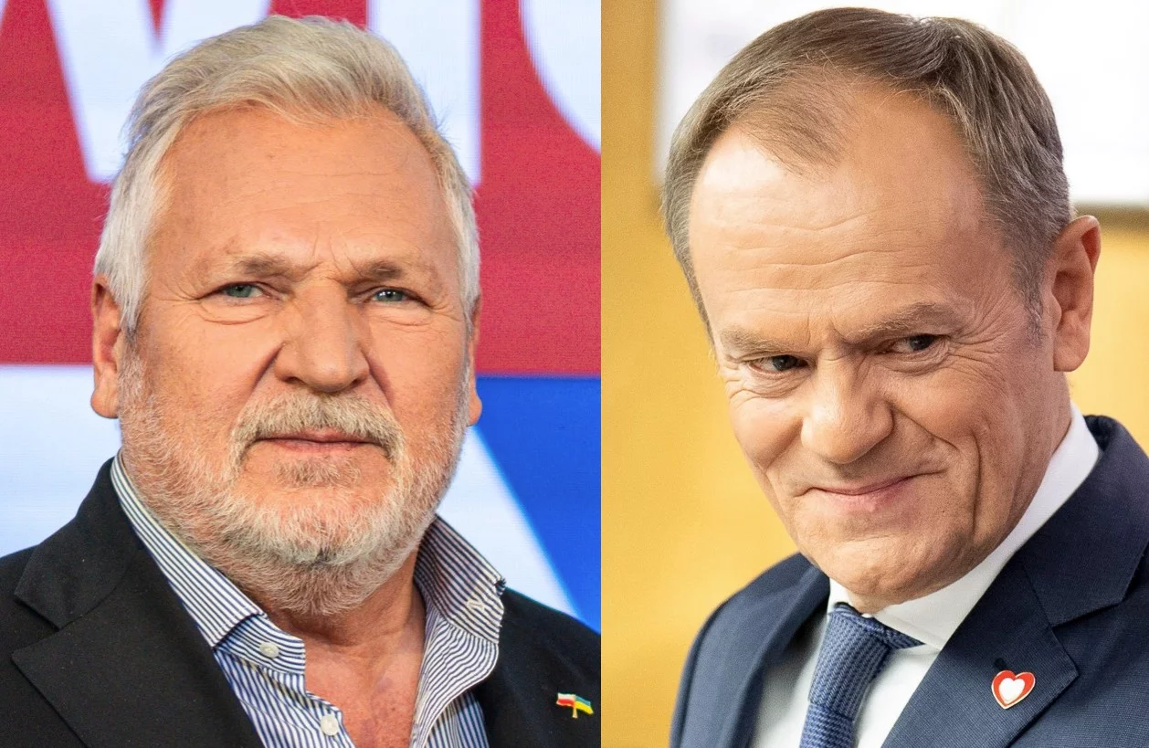 Aleksander Kwaśniewski i Donald Tusk