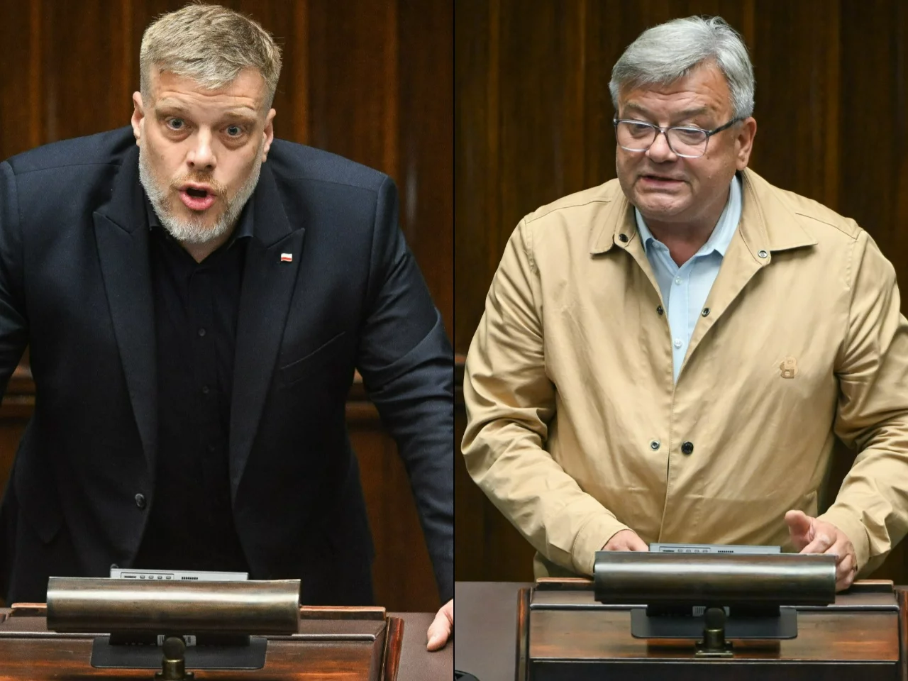 Adrian Zandberg, Artur Łącki
