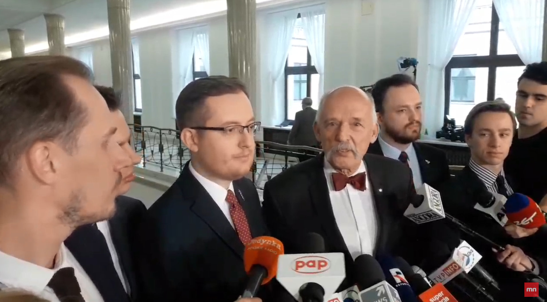 Robert Winnicki i Janusz Korwin-Mikke