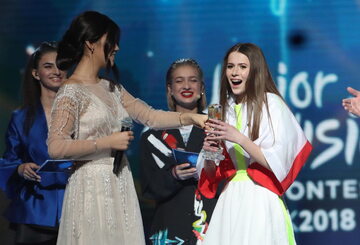 Laureatka tegorocznego konkursu Eurowizja Junior Roksana Węgiel
