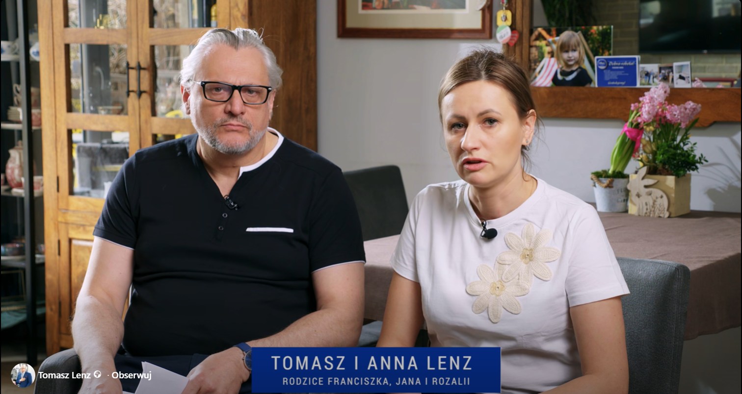 Oświadczenie Tomasz i Anny Lenz