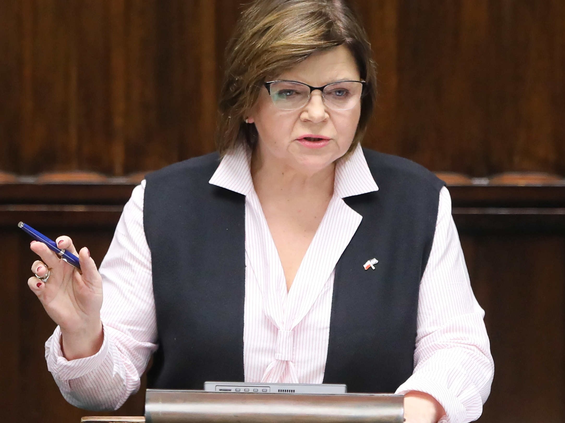 Minister zdrowia Izabela Leszczyna