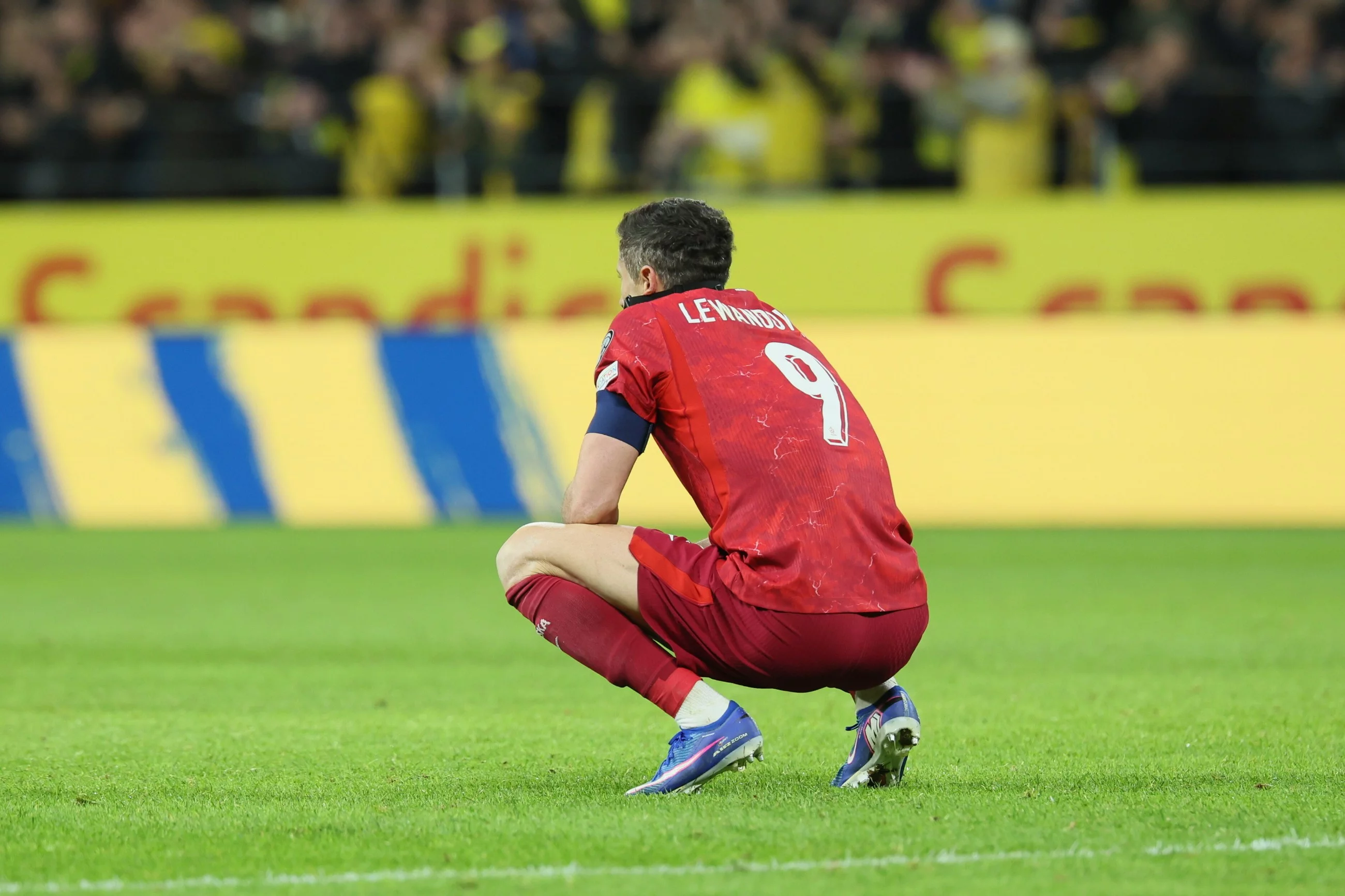 Kapitan reprezentacji Polski Robert Lewandowski