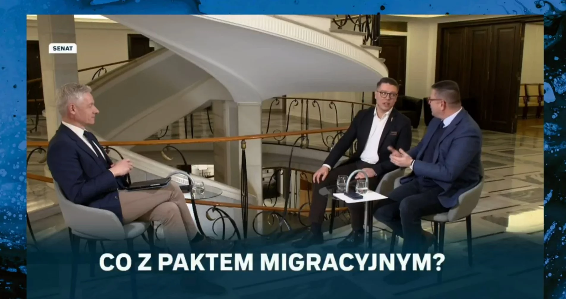 Dyskusja polityków Konfederacji i Lewicy w Polsat News