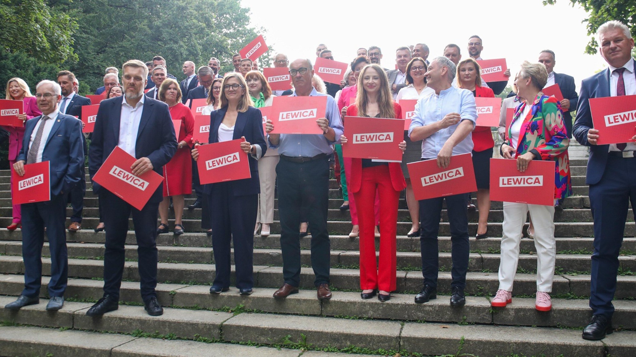 Prezentacja Lewicy pt. "Wszystkie jedynki Lewicy"