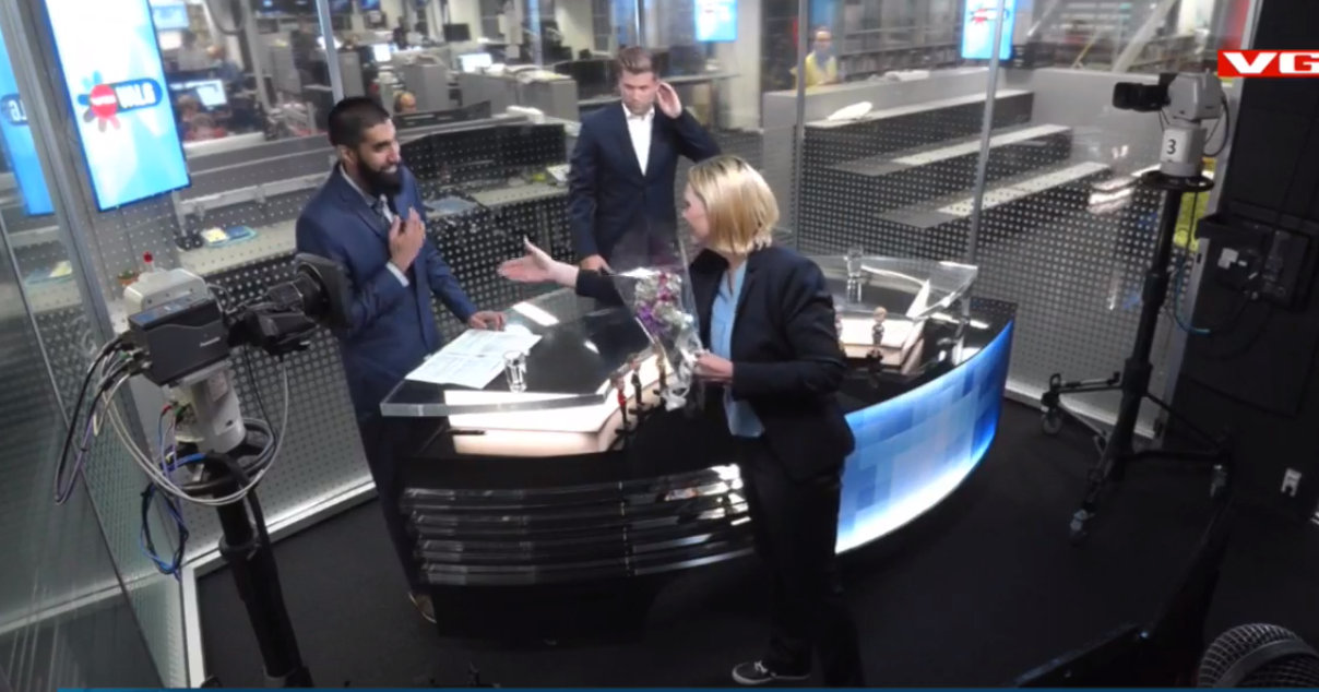 Debata pomiędzy minister migracji Sylvi Listhaug i liderem organizacji Sieci Islamu Fahadem Qureshi